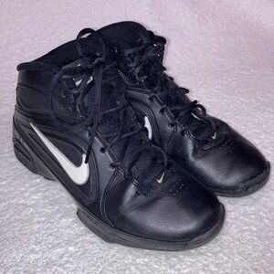 Nike air visi pro 3 basketball sneakers black high tops size 8